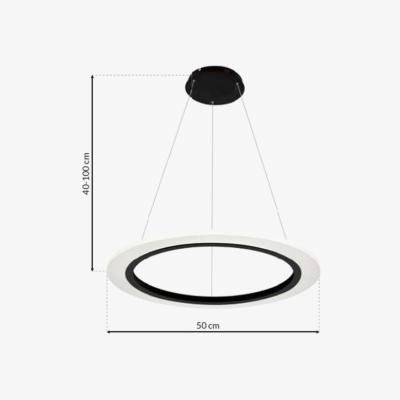 The Range Milagro Pendant Lamp Colin Black 3XE27 - Black