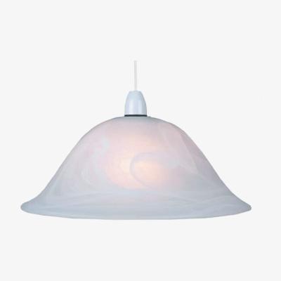 The Range Murano 13 inch Glass Pendant Lampshade - Opal