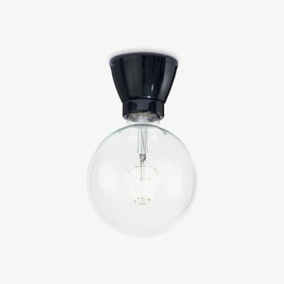 The Range Winery Decorative Semi Flush Light Black, E27 - Black