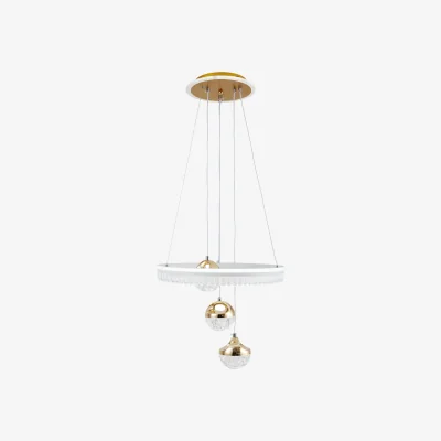 The Range Stylish and Sleek Modern LED Pendant Light Chandelier - Gold