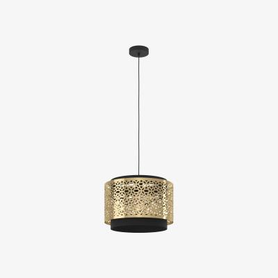 The Range EGLO Sandbach Pendant Light - Black, Brass