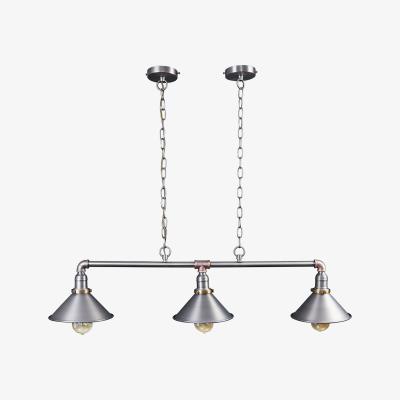 The Range Corinthia Over Table 3 Way Grey Ceiling Light Low Hanging Pendant - Grey