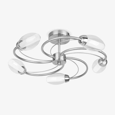 The Range Caprice Silver Ceiling Bar Light - Silver