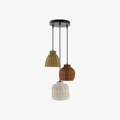 The Range Adora 3 Light Ceiling Fitting - Multicolour