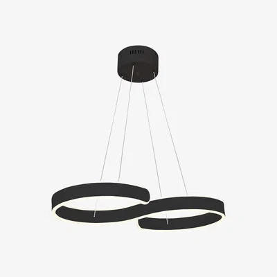 The Range Milagro Pendant Lamp Infinity Black 60W Led - Black