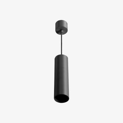 The Range CGC RUTH Black Suspended Cylinder Ceiling Light - black