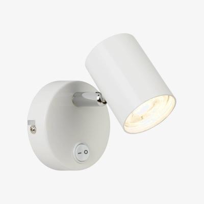 The Range Rollo Integrated LED 1 Light Indoor Wall Light White - White