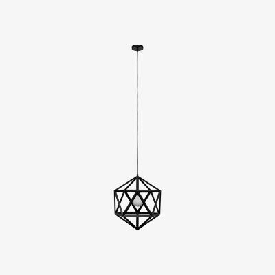 The Range Cubik Black Ceiling Light Pendant - Black