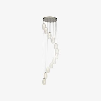 The Range Cyclone 12 Light Pendant - Chrome