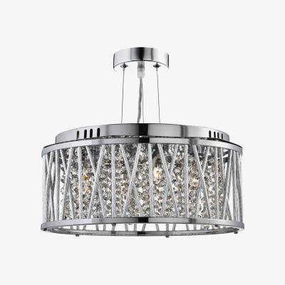 The Range Elise 3 Light Ceiling Pendant Chrome with Crystals, G9 - Chrome
