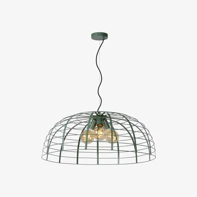 The Range Elodie Modern Pendant Light Turquoise - Turquoise