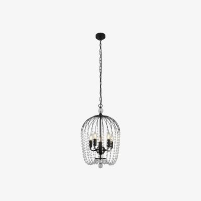 The Range Tampico Black and Clear 5Lt Pendant  - Black