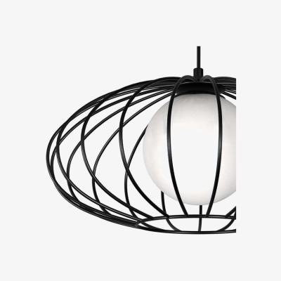 The Range Milagro Pendant Lamp Kronos Black 1XE14 - Black