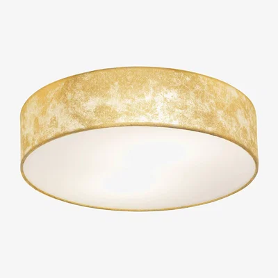 The Range EGLO Viserbella Champagne Ceiling Light - Yellow