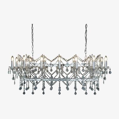 The Range Florence 14 Light Bar Pendant  - Chrome