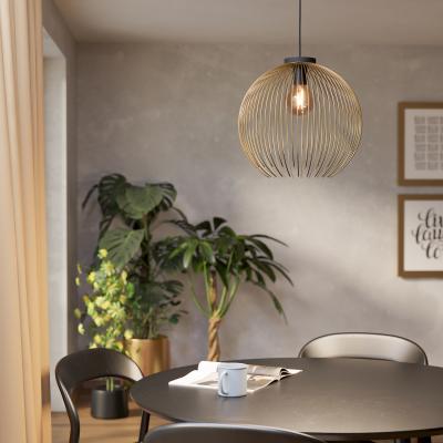 The Range Venezuela Steel Pendant Light - black