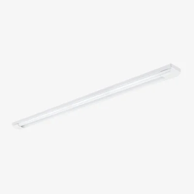 The Range Sylvania SylBatten 4ft Single LED Batten Light IP20 Ceiling Fitting - White / 120cm / 3300