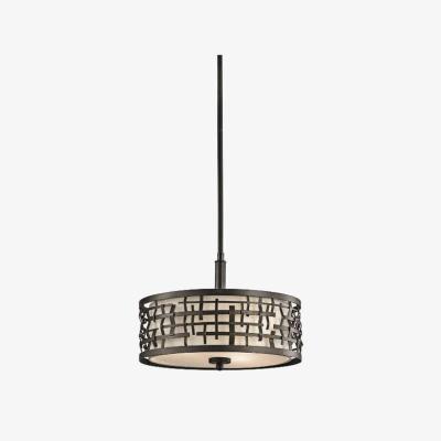 The Range Loom 3 Light Ceiling Duo-Mount Pendant Olde Bronze, E27 - Olde Bronze