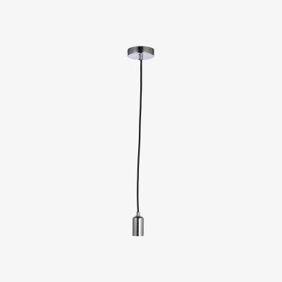 The Range Studio 1 Light Pendant Chrome Plate, E27 - Chrome Plate