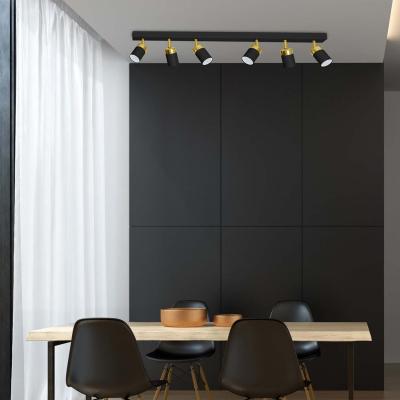 The Range Milagro Ceiling Lamp Joker BlackGold 6XGU10 - Black