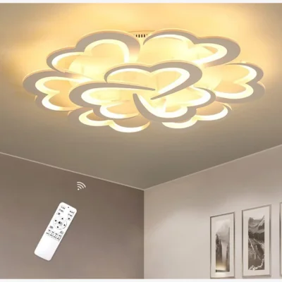 The Range Ceiling Light White with Remote Control - White
