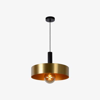 The Range Giada Retro Pendant Light Matt Gold - Black