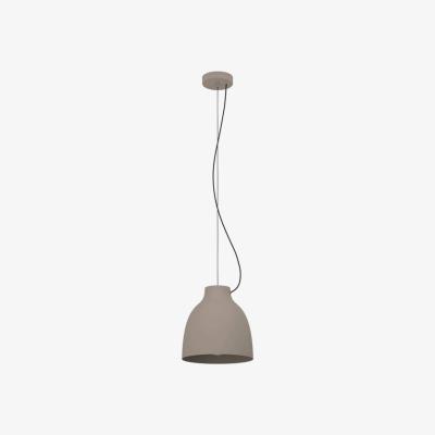 The Range Eglo Camasca IP20 Modern Taupe Steel Pendant Light - Brown