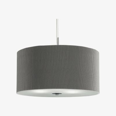 The Range Richmonds Silver 3Lt Pleat Pendant - Silver