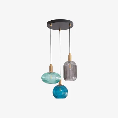 The Range Camborne 3 Light Ceiling Fitting - Black