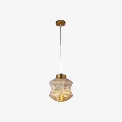 The Range Gold Long Ceiling Pendant  - Gold