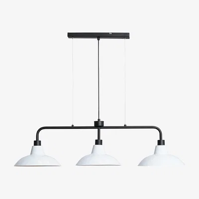 The Range Huckleberry 3 Way Black Ceiling Light Low Hanging Pendant - Black