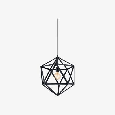 The Range EGLO Embleton 460 Black Pendant - Black
