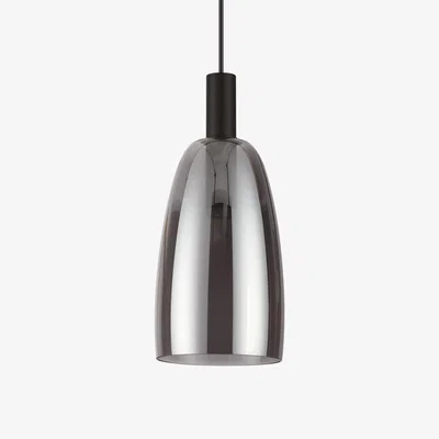 The Range Coco-2 Led Dome Pendant Ceiling Light - Black