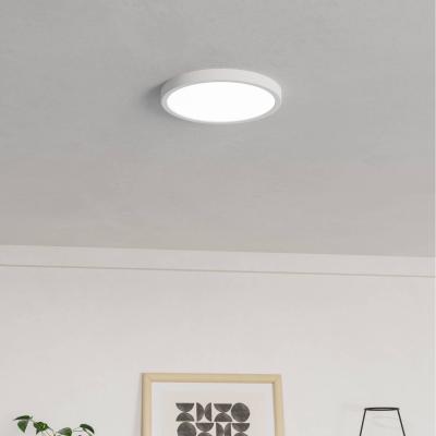 The Range EGLO Fueva 6 White LED Surface Mounted Ceiling Light, Ultra Slim - White