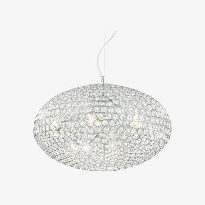 The Range Orion 12 Light Ceiling Pendant - Chrome