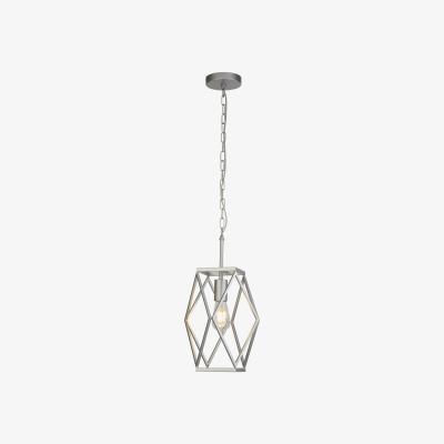 The Range Carrabelle Satin Silver Pendant  - Silver