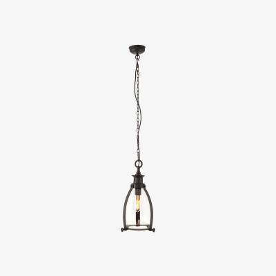 The Range Ceiling Pendant Light Bronze, Glass, E27 - Bronze / 21cm