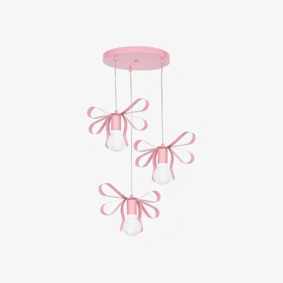 The Range Milagro Pendant Lamp Emma Pink 3XE27 - Pink
