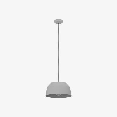 The Range Eglo Contrisa IP20 Grey Steel Scandi Pendant Light - grey