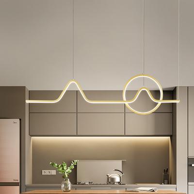 The Range LED Pendant Light - Gold / Dimmable