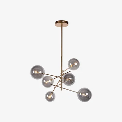 The Range Alara Modern Pendant Light Gold - Gold