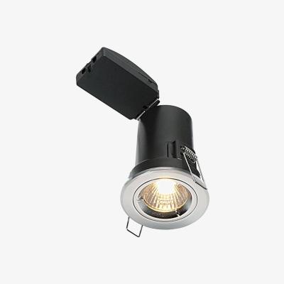 The Range Shieldplus Fire Rated 1 Light Recessed Downlight Chrome Plate, GU10 - Chrome