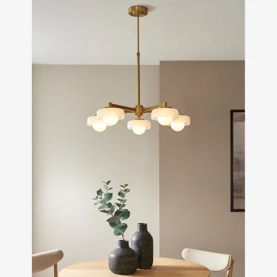 Rose & Grey Buster 5 Pendant Light