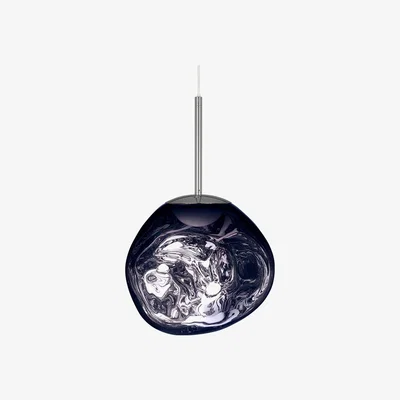 Sofa.com Tom Dixon Melt Mini 1 Light Pendant in Smoke - sofa.com