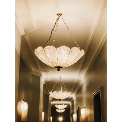 Soho Home Limited Edition Paris Fabric Pendant, UK