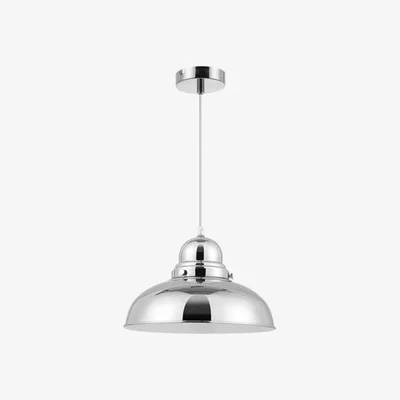 Teddy Beau Teddy's Collection Jamie Chrome Finish Pendant Light