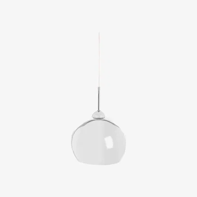 Teddy Beau Teddy's Collection Capprice Chrome White Pendant Light