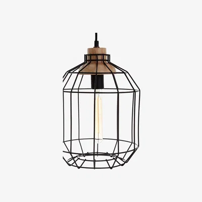 Teddy Beau Teddy's Collection Brandon Wire Black Pendant Light