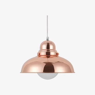 Teddy Beau Teddy's Collection Jamie Copper Finish Pendant Light