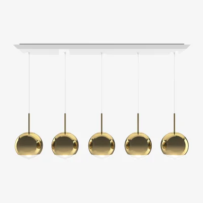 Tom Dixon Mirror Ball Linear Pendant System